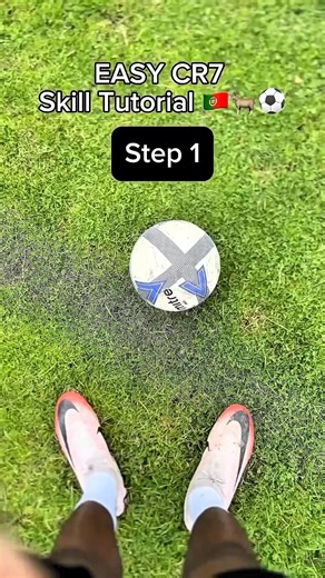 Easy CR7 skill tutorial ✅⚽ #trending #football #skills