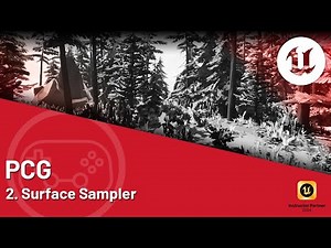 Unreal Engine 5 Tutorial - PCG - 2. Surface Sampler