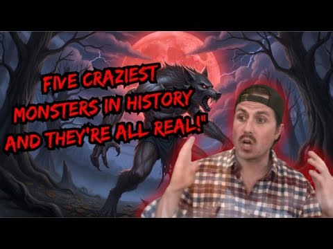 Five Craziest Monsters in History And They're All Real!!! - MrBallen
