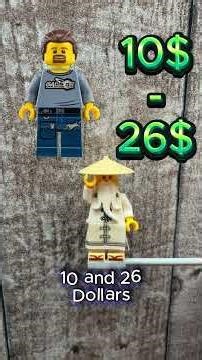 5 Most Expensive Minifigures from The Lego Ninjago Movie