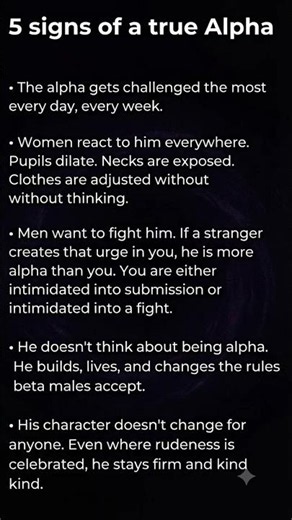 5 Signs of a True Alpha (Are You One?) 🛡️