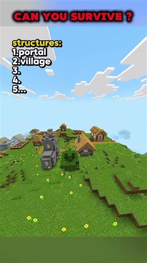 This seed is actually cracked#minecraft #minecraftseeds #minecraftspeedrun #bedrock#seed #shorts