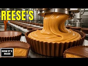 How Reese's Peanut Butter Cups Are Made - America's Favorite Candy