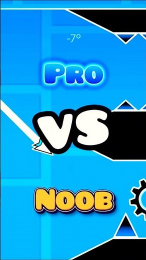 Geometry Dash: Noob vs Pro Path?! 😂🤣