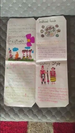 How to make brochure at home 🏠