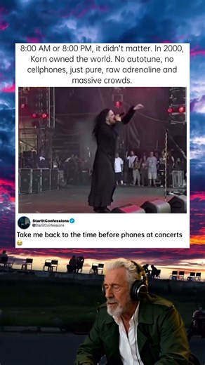 Concerts hit different in 2000 😭 #Korn #2000s #Nostalgia #RockFestival #numetal
