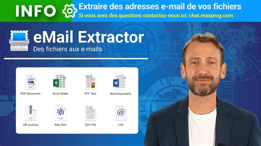 Comment extraire des adresses e-mail de vos fichiers