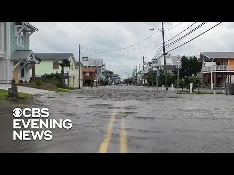 Hurricane Florence floods North Carolina beach community