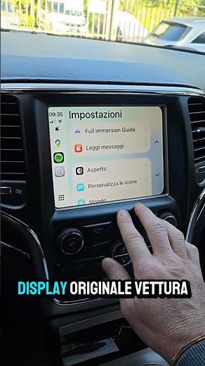 CarPlay & Android Auto su Jeep Uconnect 8.4” ✅ Retrofit perfetto by SAEL