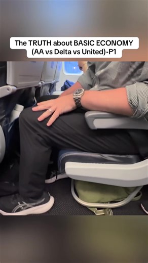 The TRUTH about BASIC ECONOMY (AA vs Delta vs United)-P1 #travel | economy