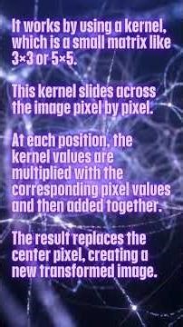 Convolution in Image Processing Explained Computer Vision Basics and AI