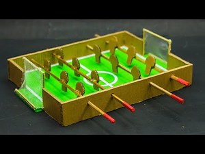 Cardboard Crafts | Cardboard Table Football