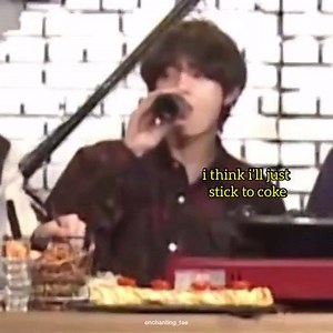 taehyung vs alcohol TAEHYUNG IS ME 😅 I BETTER DRINK COKE vid © enchanting_tae -Spring🌸 | Bangtan Boys Daily - BTS 방탄소년단 데일리