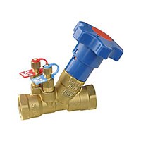 9517AB - DZR Lead Free Venturi Style Manual Balancing Valve Threaded On RED-WHITE VALVE CORP.