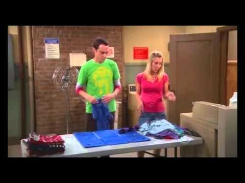 The Big Bang Theory - Laundry scene