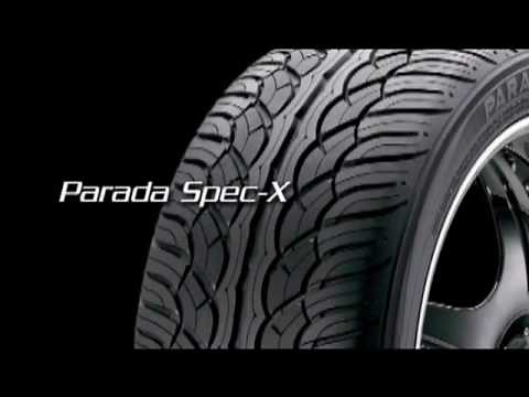 Parada Spec-X Tires by Yokohama