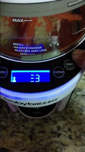 Baby brezza malfunction E3