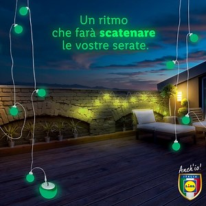 37K views · 258 reactions | Accendi le tue feste con la catena luminosa di luci a led #LivarnoLux, con altoparlante integrato ed effetti luminosi a comando musicale.  Scopri tutti i nostri prodotti per illuminare i tuoi party. 拾 #LidlItalia | Lidl Italia | Facebook
