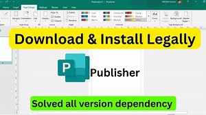How to Download and Install Microsoft Publisher Latest Version | MS Office Publisher