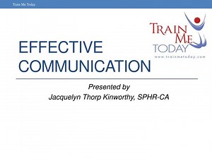 Effective communication - SlideServe