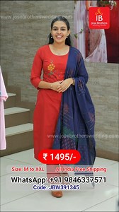 3.7K views · 1.5K reactions | Cotton 3 pcs set in brick and mustard...