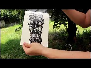Cum se aplica tatuajele temporare?