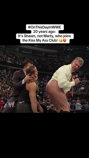Shawn Michaels Joins the Kiss My Ass Club at WWE