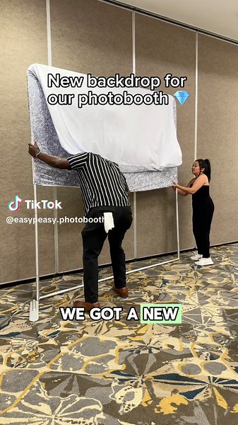 New Diamond Background for Photobooth Business