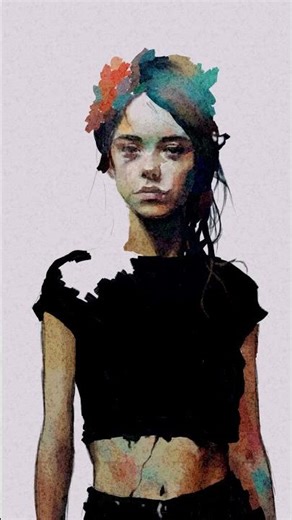 Drawing illustration - Corel Painter #short #art #digitalart