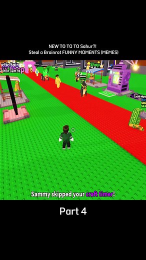 new to to to sahur - steal a brainrot funny moment#roblox #robloxtiktok #stealabrainrot part 4
