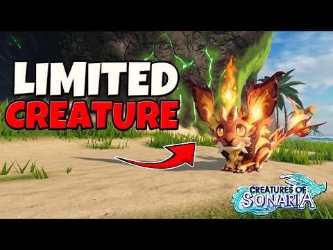 New Limited Creature EFRAT + Showcase - Creatures Of Sonaria! Roblox
