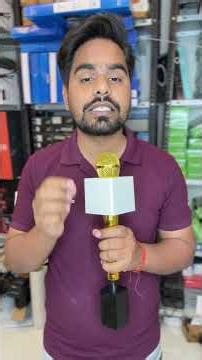 Golden Mic for News Reporting 🎤 | Reporter Ke Liye Professional Mic