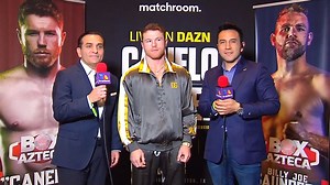 237K views · 7.4K reactions | #ModoCanelo 壘 Canelo Alvarez comentó en entrevista que el sábado: ¡Le arrancará la cabeza a Billy Joe Saunders! Más detalles: t.ly/1NLZ Ceremonia de Pesaje HOY 7 de mayo ⌚2:30 PM  Azteca 7 aztecadeportes.com y App | Box Azteca | Facebook