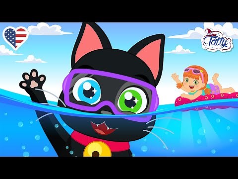 Kids and cat compilation | Cartoons for children | Tatty and Misifu