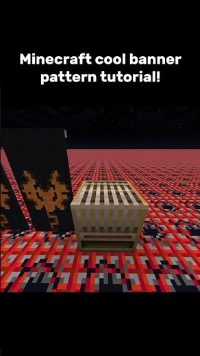 Cool banner pattern! #minecraft #banner #minecraftbannerdesigns