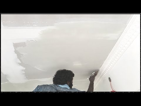 How to Apply Putty on Ceiling Step by Step || Wall Putty Application: Step by Step Instruction