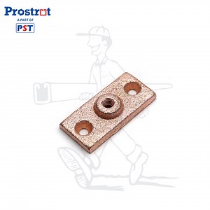 [Hot Item] Ceiling Flange Hanger Plate for 1/2 in. Threaded Rod, Malleable Iron Copper