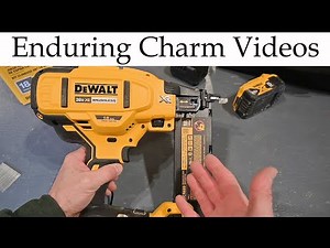 DeWalt DCN680 20V 18 Gauge Nailer Review