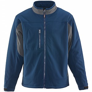 RefrigiWear Navy Insulated Softshell Jacket 0490RNAVMED - Medium