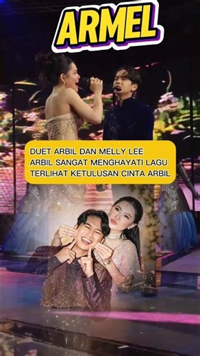ARMEL Love Duet #feedshorts #arbilda7 #mellylee #indosiar #dangdut #viral #trending #fyp