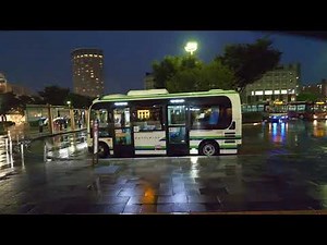 4K・ 【4K】Typhoon night in Urayasu