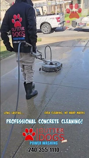 Concrete Driveway Cleaning Waldorf MD | Spring Cleaning Transformation