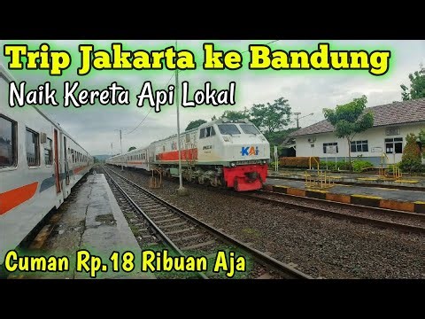 Kereta Api Jakarta ke Bandung Cuma 18 Ribuan aja