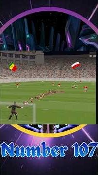 Senegal Special Shoot Super Shot Soccer PS1 #shorts #trending #soccer #football #shoot