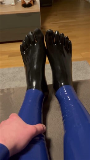 Rubber suit ASMR
