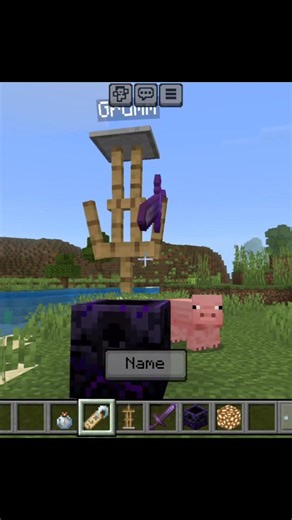 minecraft magic sword building moments 🤯