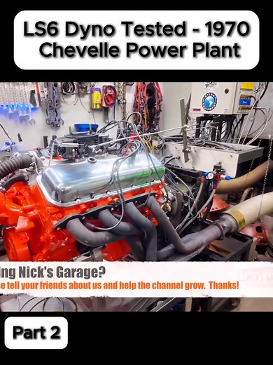 LS6 Dyno Tested - 1970 Chevelle Power Plant#mechanics #autorepairshop #carfix #infinite #rebuild #autocar #auto #service #remove #usa🇺🇸 #error #enginebuild #terrible #error404 | Engine Rebuild Guy