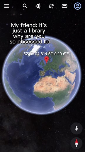 What do you think of the UU library? 📚 #utrechtuniversity #utrecht #university #student #study #universiteitutrecht #library #googleearth