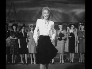 Betty Grable - Footlight Serenade (1942) - "Are You Kiddin'?"