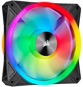 Corsair iCUE QL140 ventilator za ohišje, 140 mm, PWM, RGB (CO-9050099-WW) | mimovrste=)